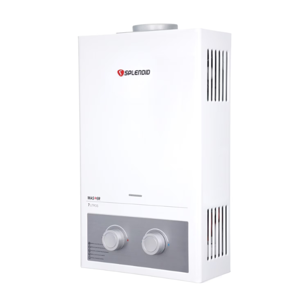 Calefont 7 litros Gas licuado Tiro natural Splendid - Imagen 3