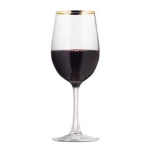 Set de 6 Copas de Vino 315cc Ibiza Gold