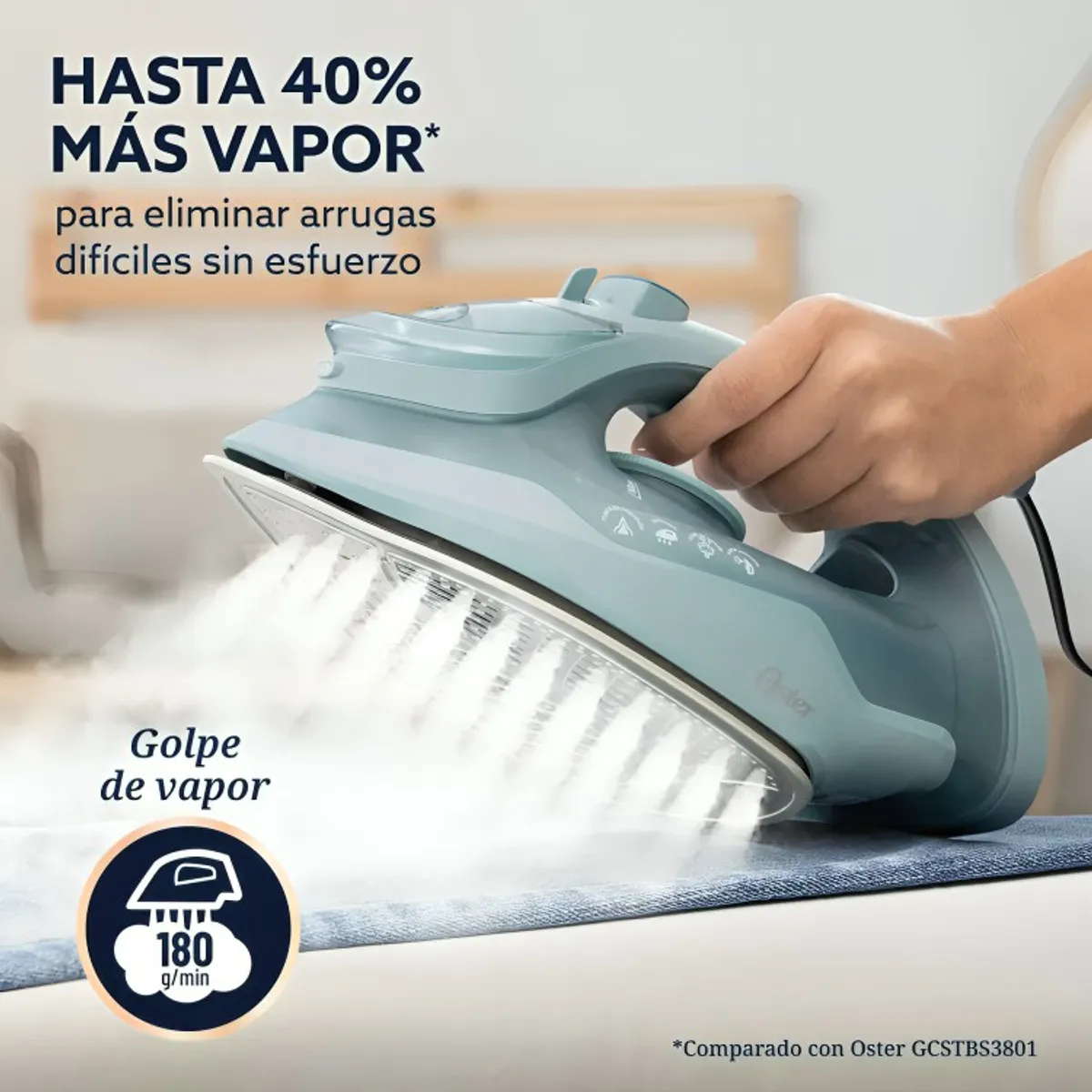 Plancha de Vapor Aeroglide Oster - Imagen 4